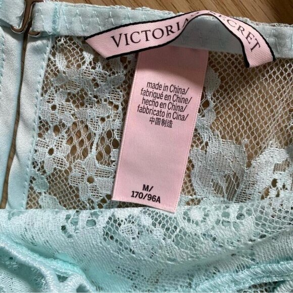 Victoria’s Secret Mini Dress Regencycore Lace Tunic Pastel Night Out - Picture 13 of 14